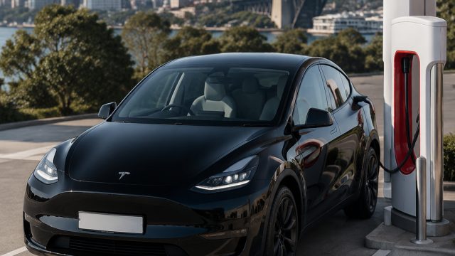 Tesla's Latest FSD Update Excludes Model Y Long Range in Australia | logo basket nba, denmark vs aus