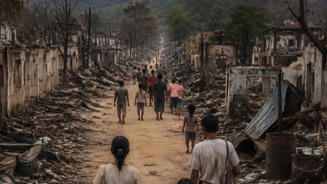 Unseen Turmoil: The Escalating Crisis in Myanmar's Heartland | kiesha alvaro anak siapa, lucky valen